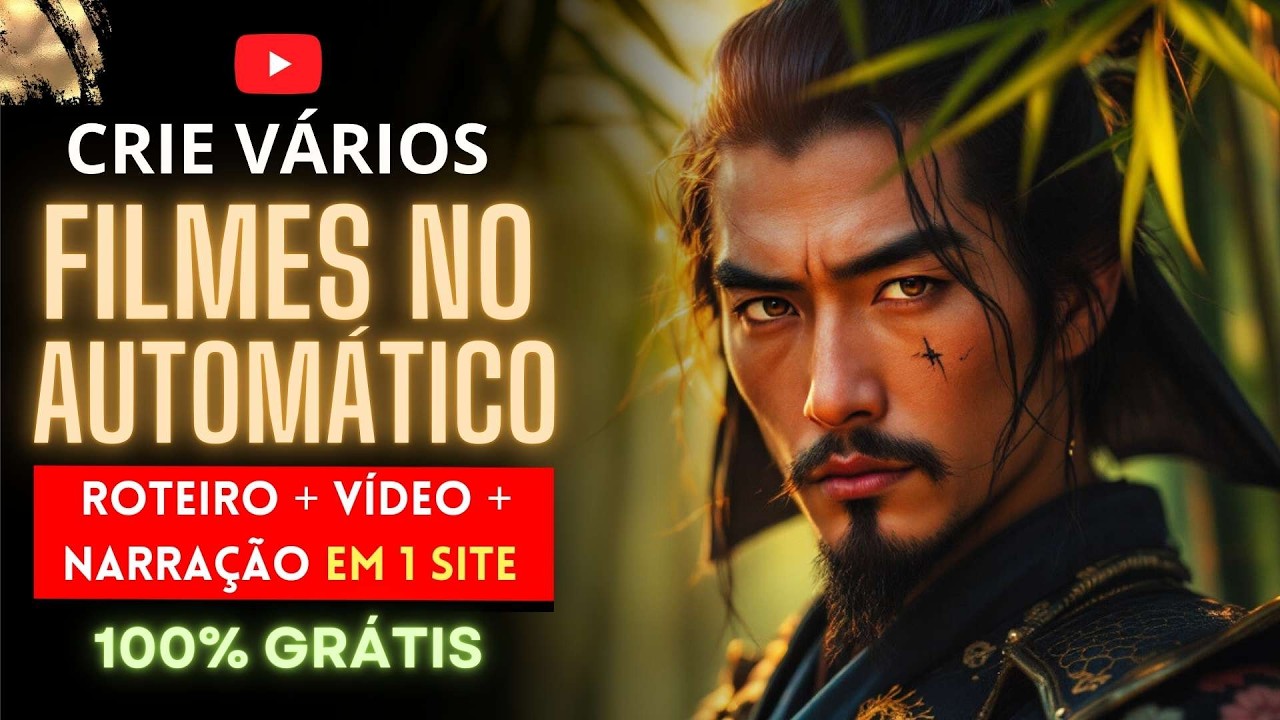 COMO CRIAR FILMES PARA CANAL DARK COM IA no AUTOMÁTICO, GRÁTIS E ILIMITADO em 2025.