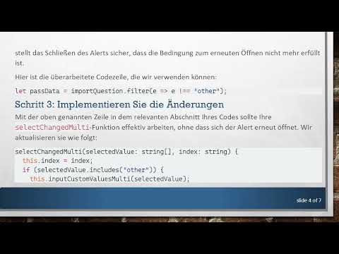 Wie Sie verhindern, dass Ihr alertController in Ionic 4 mehrfach geöffnet wird