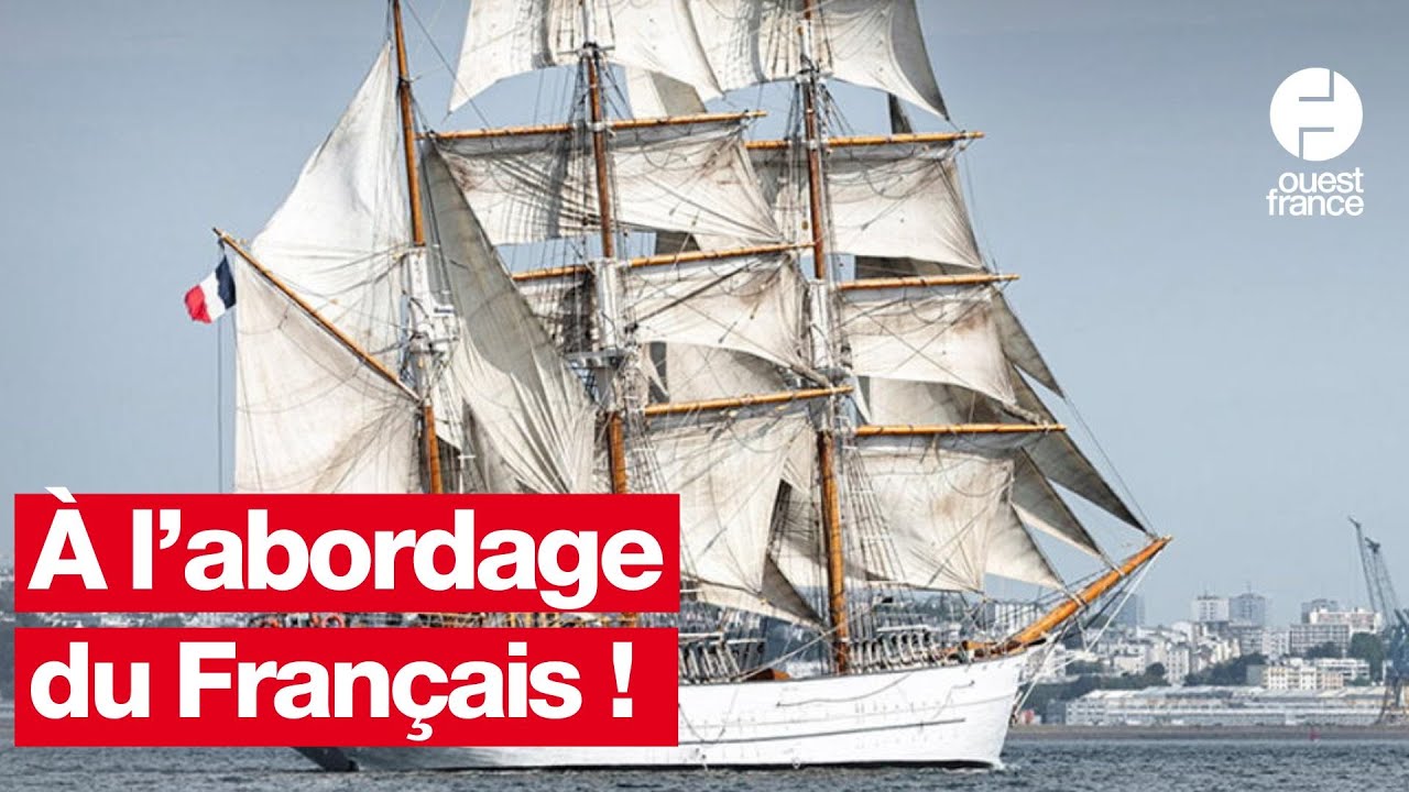 Dans les coulisses du voilier Le Français, présent pour la Semaine du Golfe à Vannes
