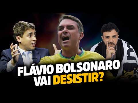 FRACASSO NA MANIFESTAÇÃO ASSUSTA CAMPANHA DE FLÁVIO BOLSONARO