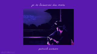 je te laisserai des mots but its playing in another room + its raining (1 hour version)