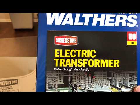 My 4x8 HO Layout Extension Part 38 - Electric Transformer