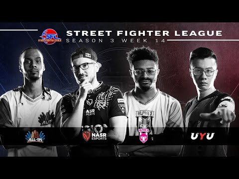 Street Fighter League Pro-US - All In vs. UYU, NASR vs. Alpha 3 - Season 3 Week 14