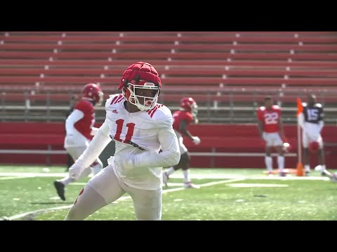 RFootball Spring Practice 2019 - Tight Ends