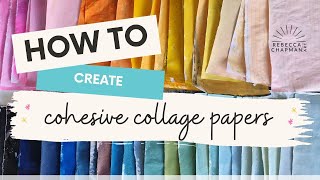 How to create collage papers that actually work together
