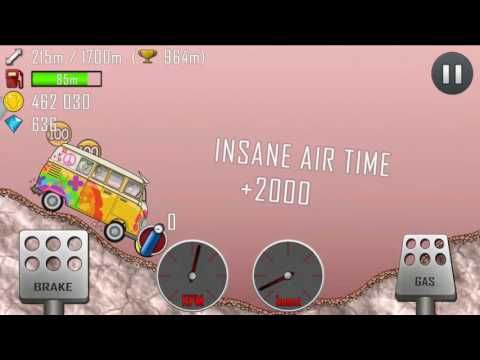 Hill Climb Racing Gameplay 133 (Mars) Part 1