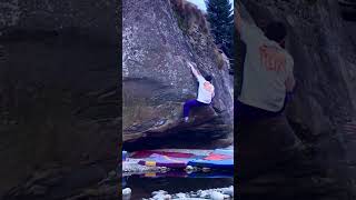 Video thumbnail of Streamline, 7c+ (sit). Brione