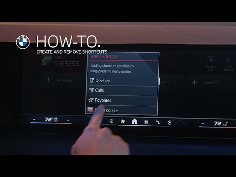 How To Create and Remove Shortcuts | BMW How-To