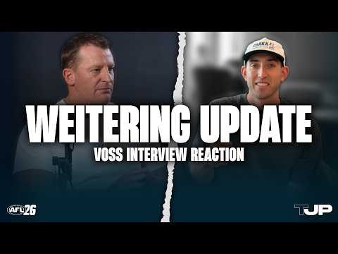I Didn’t Expect This From Michael Voss... (Accountability at Last) | WEITERING INJURY UPDATE 🚨