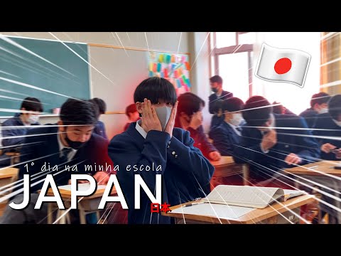 1 DIA na MINHA ESCOLA JAPONESA ? !!! VLOG | Ensino medio | LEO LINARES