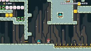 Super Mario Maker - Shell on Earth expert level beaten