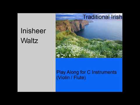 Inisheer - Irish Waltz - Play Along (C Instruments)