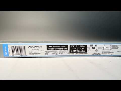 XI054C150V054BST1 Advance Xitanium LED Driver – 54W 1100mA