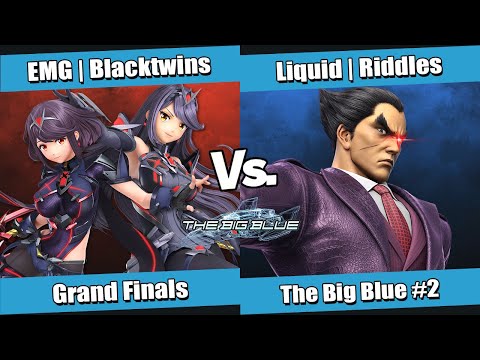 The Big Blue #2 Grand Finals - EMG | Blacktwins (Aegis) vs Liquid | Riddles (Kazuya)