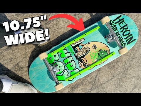 Why these MASSIVE Boards are SO Skateable