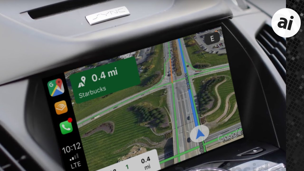 Apple CarPlay 구글맵 사용법