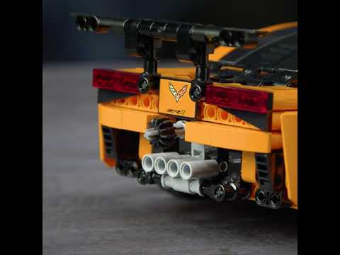 Конструктор JiSi Bricks «Chevrolet Corvette ZR1» 13384 (Technic 42093) / 593 детали