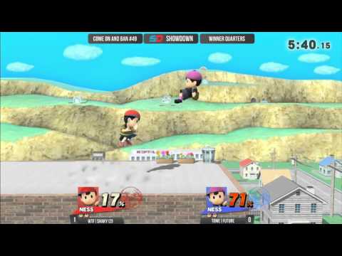 Come on and Ban #49 - Winner Quarters: 1UP | Shaky (Ness) vs TOME | FuTure (Ness)