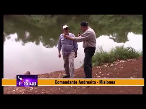 Los Especiales 936 4 . Comandante Andresito Misiones. Río Iguazú. Río San Antonio.