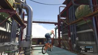 【GTA5】レース実況～BMX 工場レールパルクール～