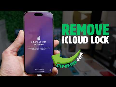 Remove iCloud Activation Lock on iPhone 16, iPhone 15, 14, 13, 12, etc. | iPhone Locked To Owner?