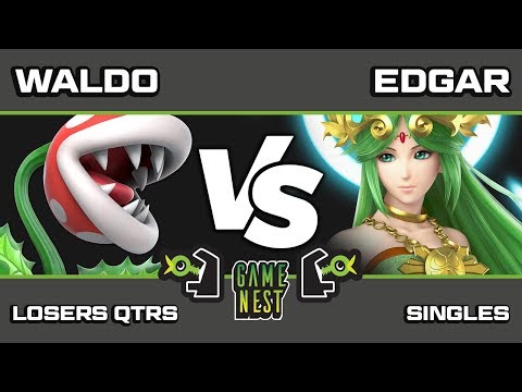 Game Nest Smash It Up: Waldo (Zelda/Piranha Plant) vs Edgar (Palutena) - Losers Qtrs