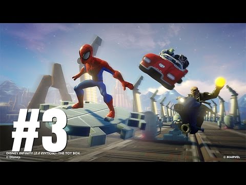 Disney Infinity 2.0 Gold Edition Gameplay Walkthrough - Spiderman Part 3 - No Commentary [PC HD]