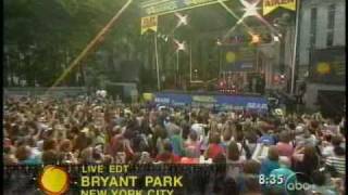 Clay Aiken - Invisible - Good Morning America - Summer Concert Series July 2, 20004