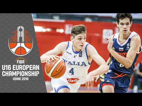 Italy v Russia - Full Game - FIBA U16 European Championship 2019