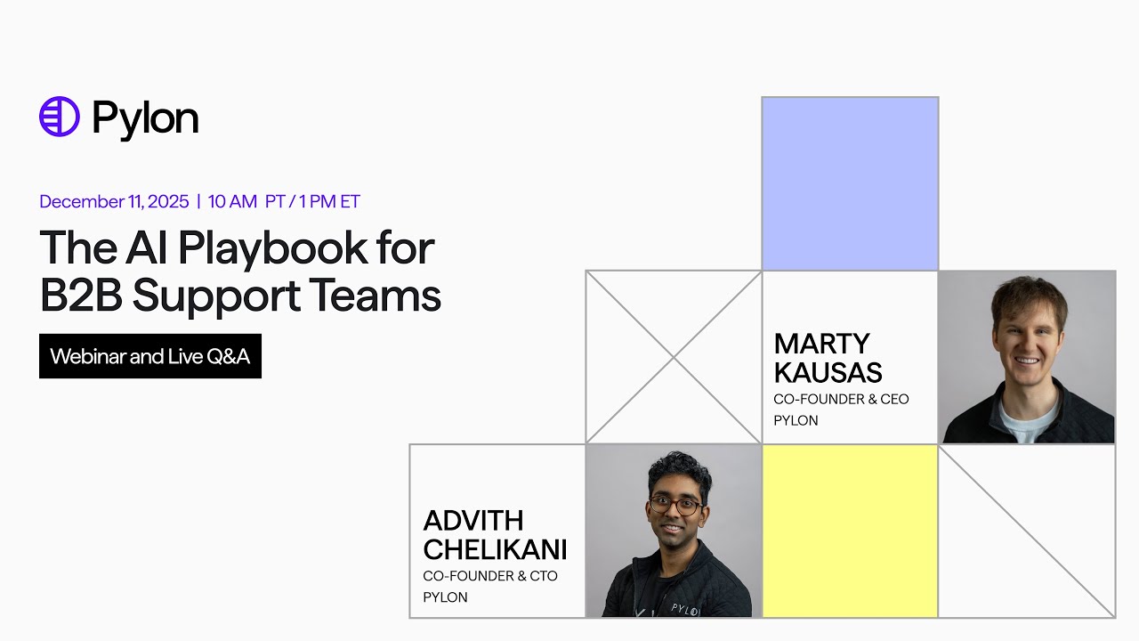 The AI Playbook for B2B Support Teams