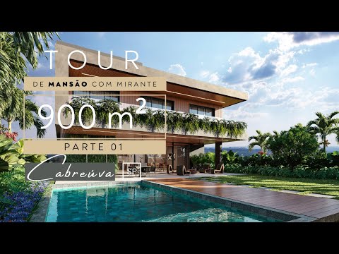 MANSÃO COM MIRANTE