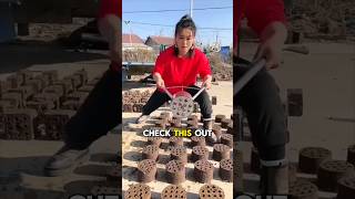 This Machine Turns Cow Dung into Fuel Without the Mess! #shorts