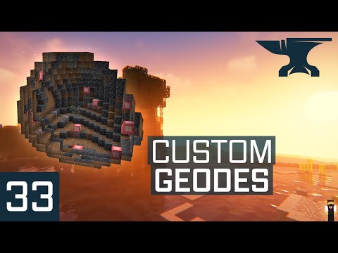 Insane Custom Geode Mod! Minecraft 1.19.2 Tutorial