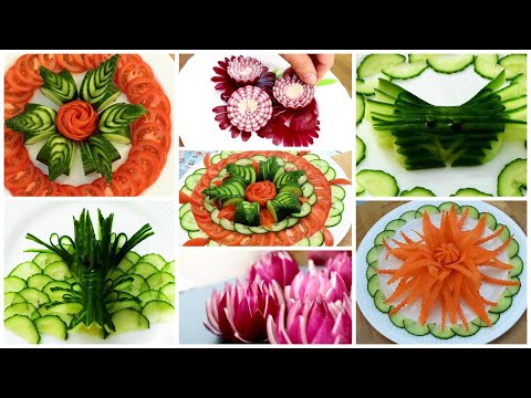 10 Super Salad Decoration Ideas - Creative Food Art Ideas