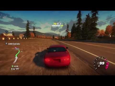 Forza Horizon, Career 118, Achievement: Out of the Blue