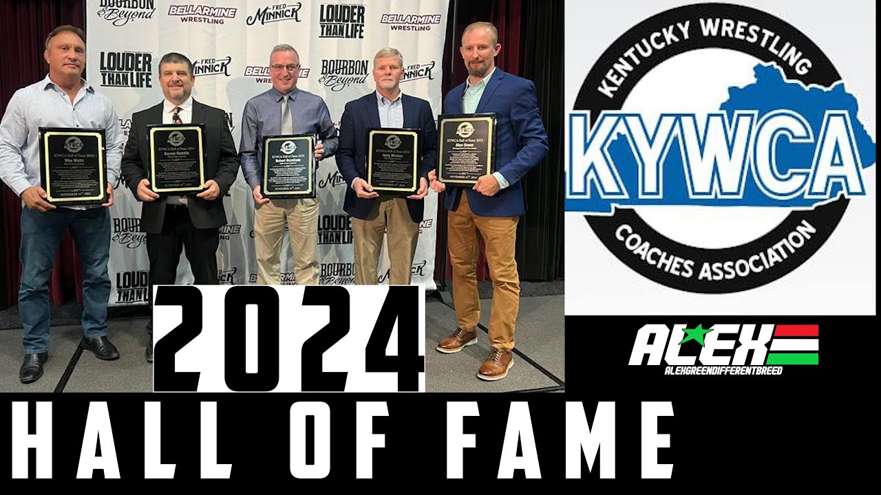 2024 Kentucky Wrestling Coaches Association Hall of Fame Ceremony