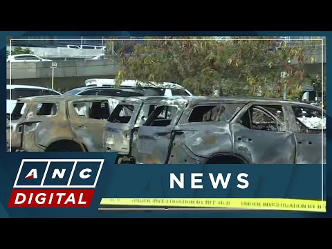19 vehicles destroyed in NAIA parking fire ANC
