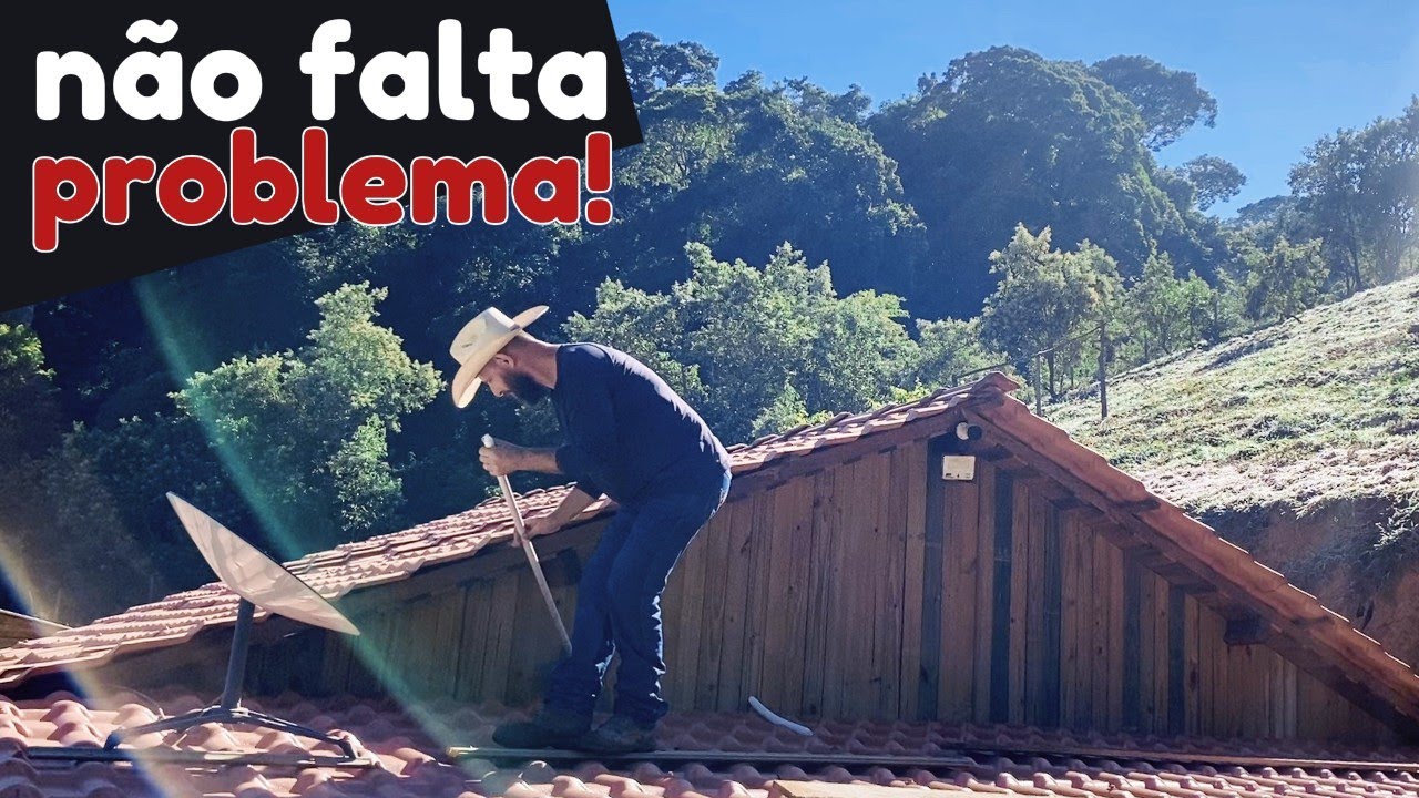 Problem solving! Roof flashing, water leaks, Country life! White Tractor BTTG7.5-800