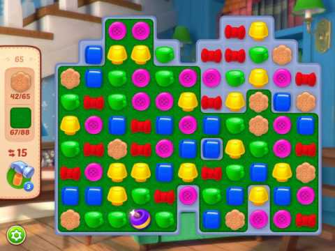 Homescapes Level 65 Walkthrough