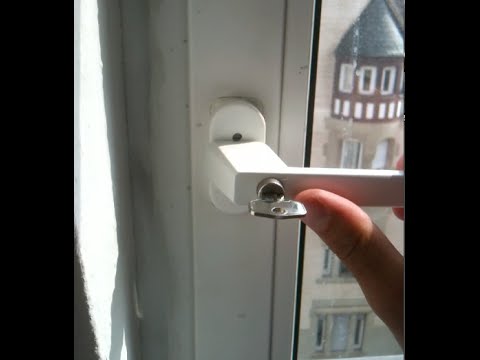 Abschliessbarer Fenstergriff einfach selbst montieren