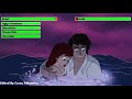 The Little Mermaid 1989 Final Battle With Healthbars