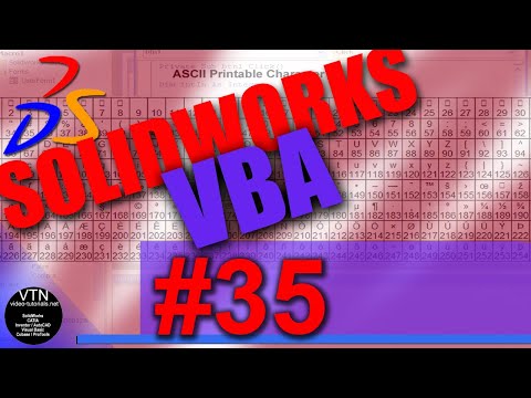 SOLIDWORKS VBA 35 ( Run Macro ) Tutorial