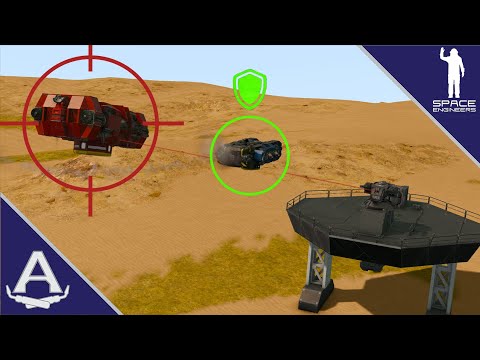 How to use the AI DEFENSE BLOCK - Space Engineers Automatons AI Update