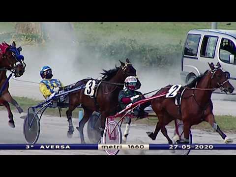 Aversa trotto 27 Maggio 2020 - 3° Corsa
