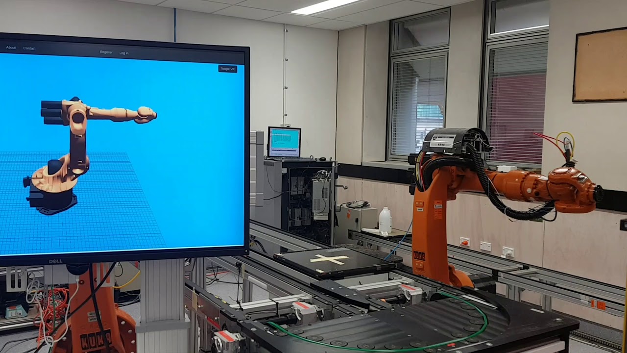 LISMS - Digital Twin of KUKA Robot - Part 1