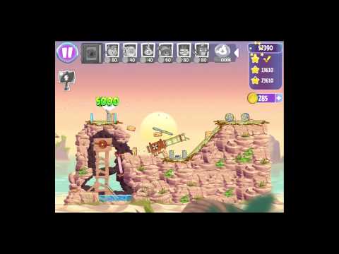Angry Birds Stella Episode 2 Level 54 - 3 Stars Walkthrough
