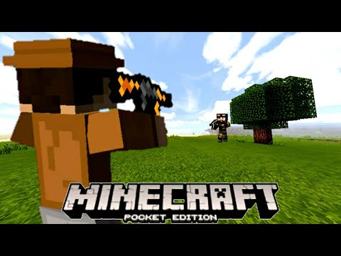Turning MCPE 1.16 Into A First Person Shooter
