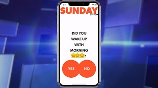 App Tracks Morning Wood?