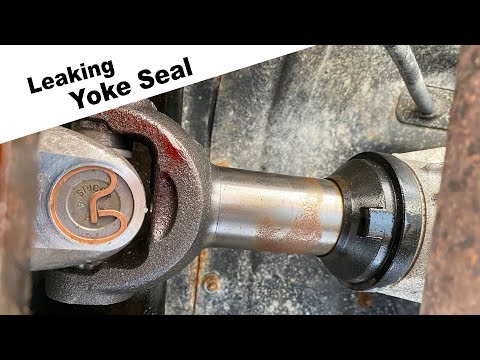 Finally Found the Leak On My NIssan Titan | Yoke Seal