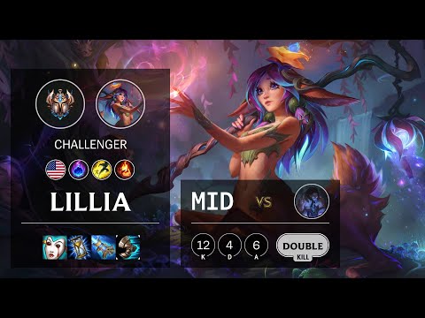 Lillia Mid vs Sylas - NA Challenger Patch 10.16